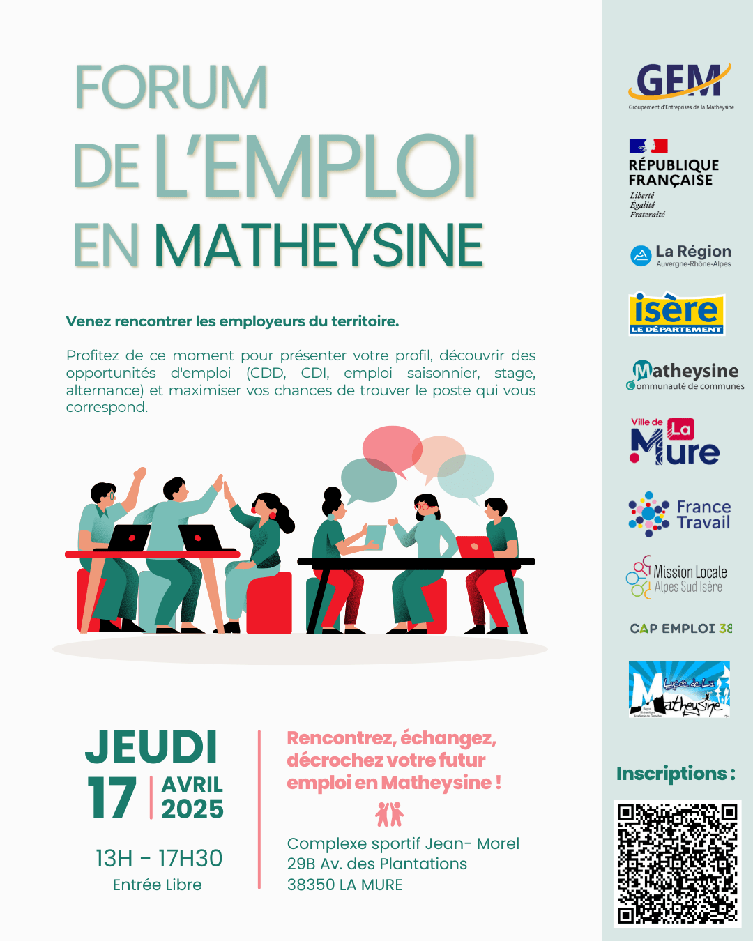 FORUM DE L’EMPLOI EN MATHEYSINE #2