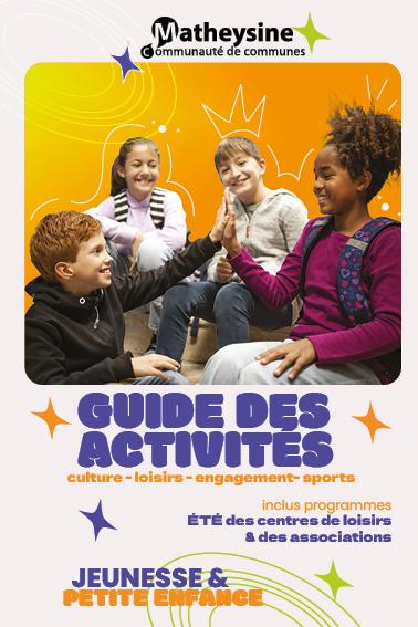 Guide d’activités Jeunesse & petite enfance 2024-2025