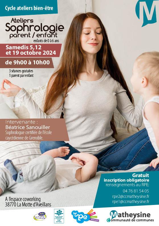 Ateliers sophrologie parent/enfant